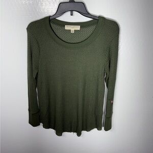 Project Social T Olive Long Sleeve Top 468